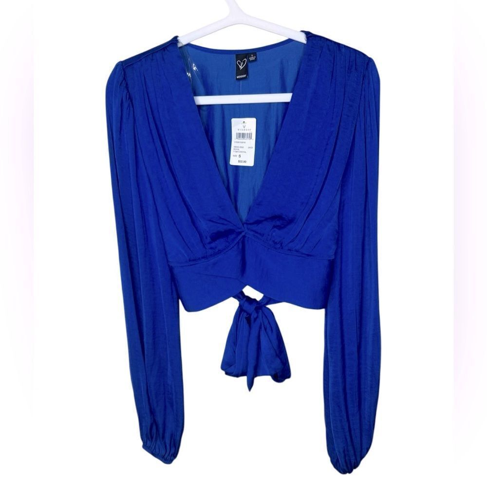 NWT Windsor crop open back top size Small